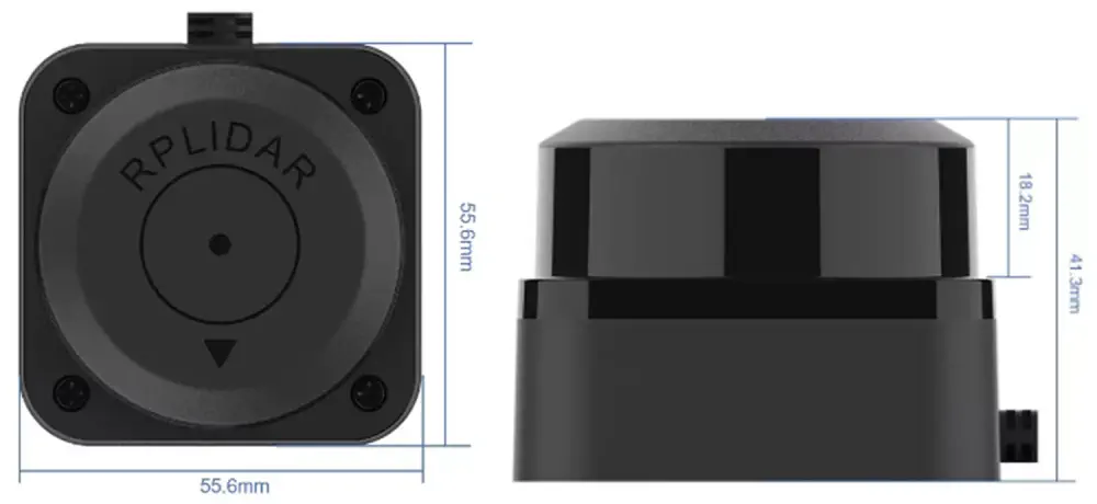 Escáner Láser DTOF 360° SLAMTEC RPLIDAR C1