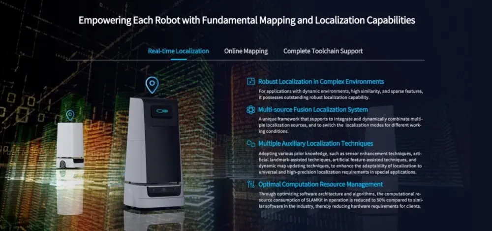 Slamtec Slamkit Solution de Cartographie et de Localisation avec Lidar C1 (Édition Développeur)