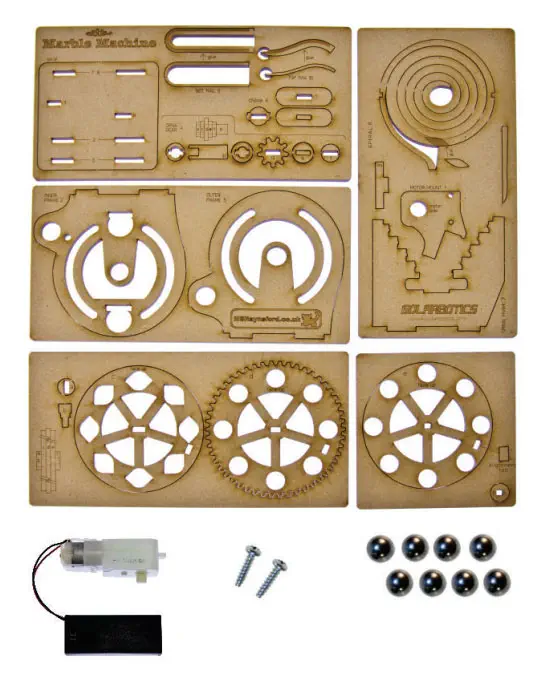 Máquina de Canicas Solarbotics