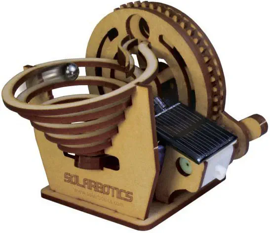 Solarbotics Solar Marble Machine- Click to Enlarge