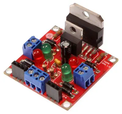 Kit Contrôleur Compact Double de Moteur L298 2A 6V-50V Solarbotics