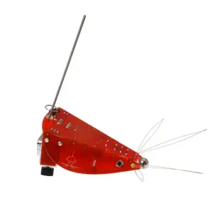 Herbie le robot souris (rouge)