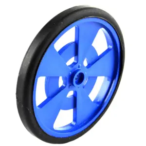 Roue SW 2-5/8po Diamètre Pour Servomoteur Solarbotics (Bleu)