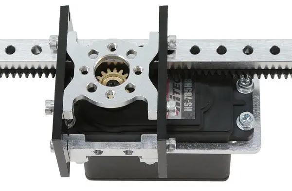 Servocity Single Parallel Gear Rack Kit w/ 785 Servo