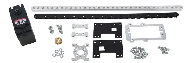 Servocity Single Parallel Gear Rack Kit w/ 785 Servo