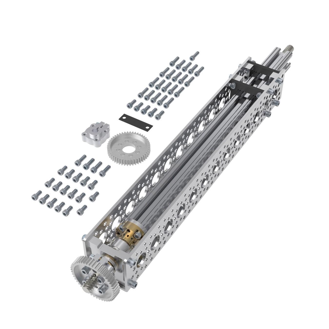 ServoCity 7.4-Inch Linear Actuator Kit