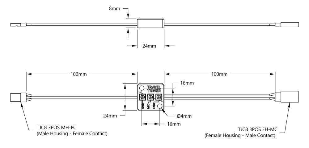 Servo Travel Tuner - Click to Enlarge