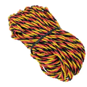 Câble standard Hitec torsadé Super Duty 50 pi