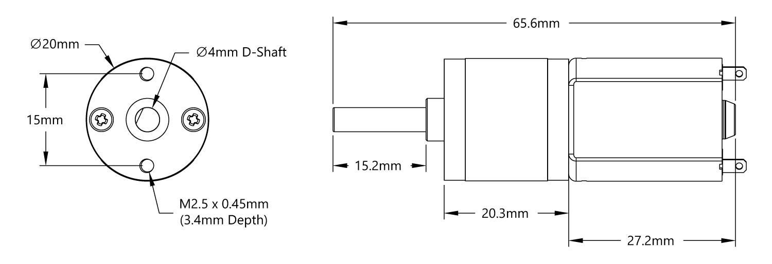 41-rpm-mini-econ-gear-motor - Click to Enlarge