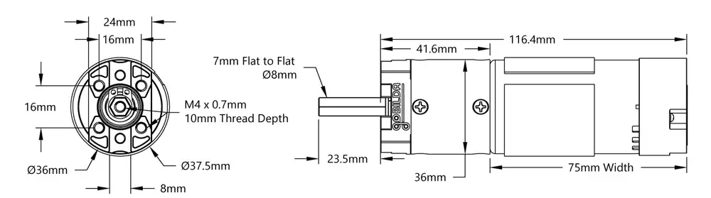 1120 Series U-Channel (15 Hole, 384mm Length) - Click to Enlarge