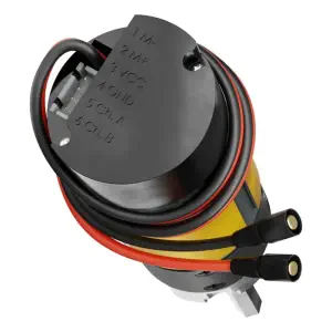 Moteur à engrenages planétaires à gaine jaune série 5204 (codeur 3,7: 1, 1620 tr / min, 3,3-5 V)
