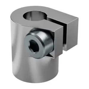 4001 Series Clamping Servo to Shaft Coupler (24 T Spline to 1/4 in Round Bore)