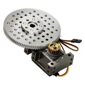 ServoCity Shark-5 Boite de Vitesses Servo (0,70 Sec/60°, 2360oz-in Couple, 504° Rotation) - Mode de Retour d'Information