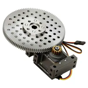 Shark-7 Boîtier de réduction Servo (10 rpm, 3304 Oz-in Couple, Rotation continue)