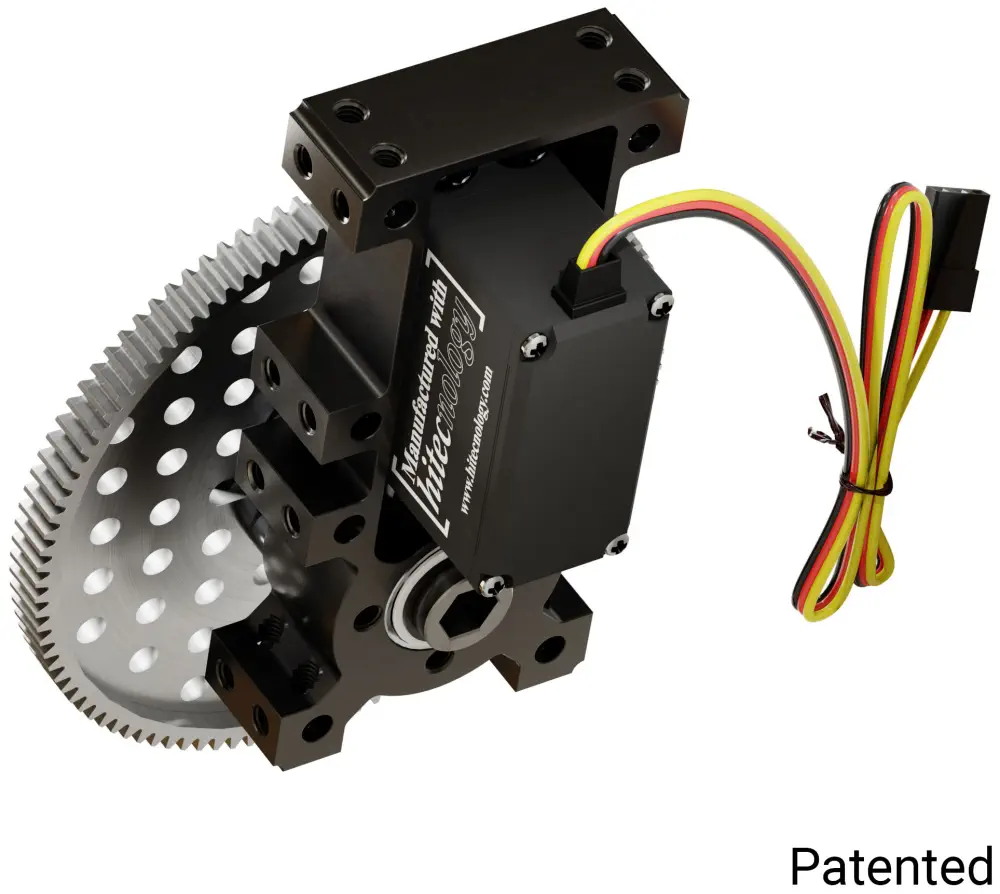 Shark-7 Servo Gearbox 0.98 Sec/60°, 10 RPM, 3304 Oz-in Torque
