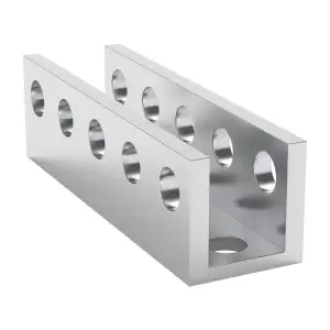 ServoCity Série 1101 U-Beam (5 Trous, Longueur 40mm)