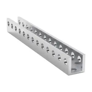 ServoCity Série 1101 U-Beam (13 Trous, Longueur 104mm)