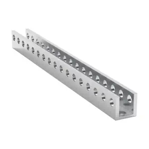 ServoCity Série 1101 U-Beam (17 Trous, Longueur 136mm)