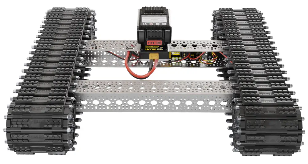 Bravo RC Tank Track Chassis Assembly