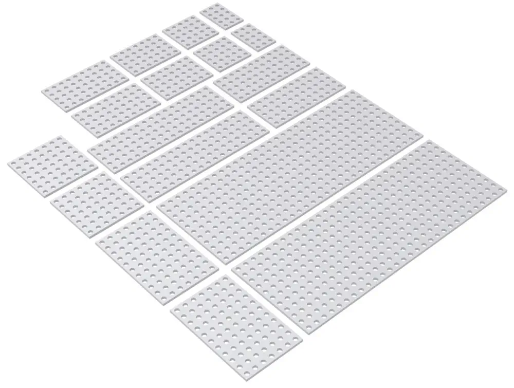 1116 Series Grid Plate Bundle - Dimensions