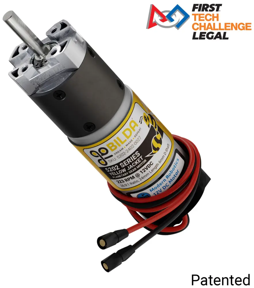 Motor de Engranaje Planetario Serie 5202 Yellow Jacket c/ Encoder