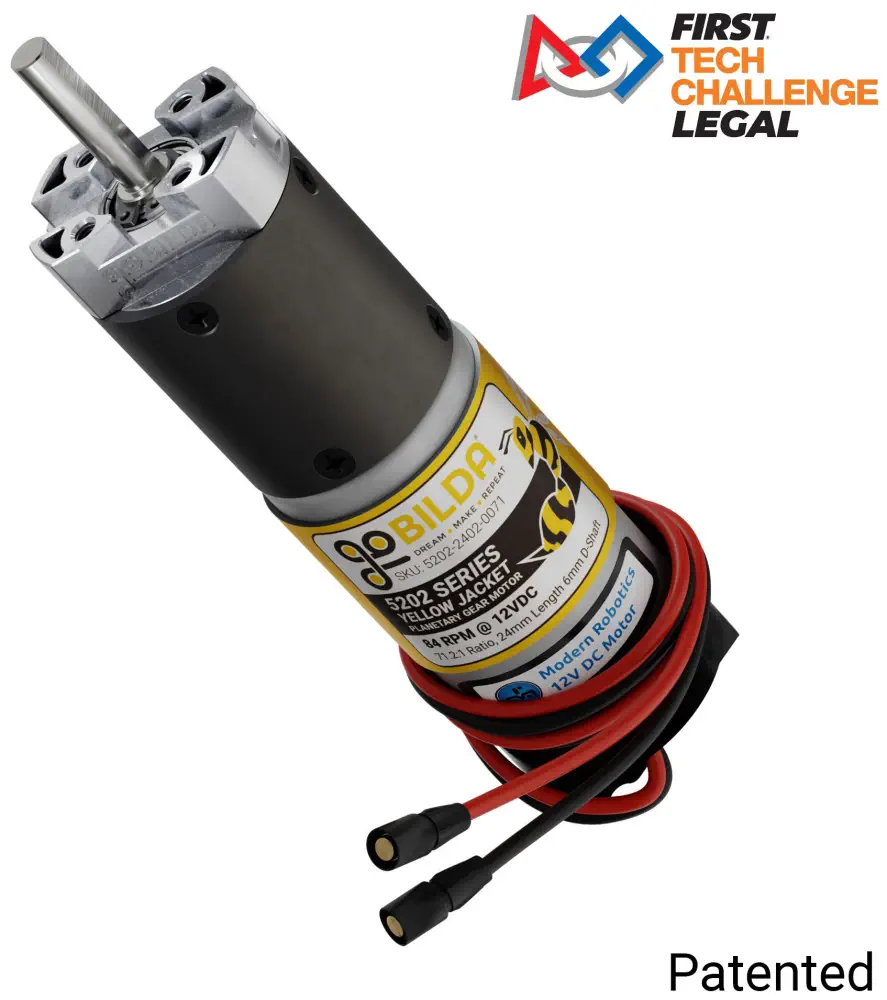 Motor de Engranaje Planetario Serie 5202 Yellow Jacket - Producto Principal