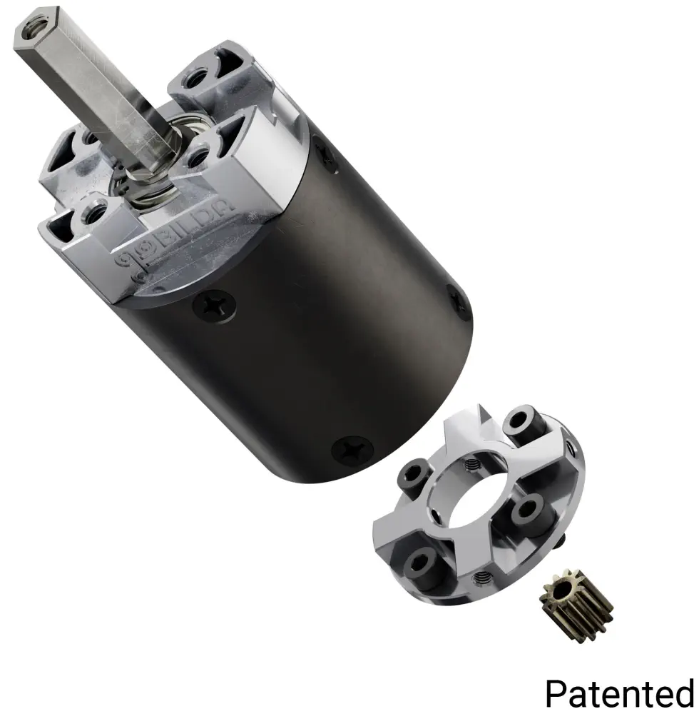 Caja de Reducción Planetaria de la Serie 5103 99.5:1 Relación de Reducción Longitud 24mm Eje REX de 8mm - Partes