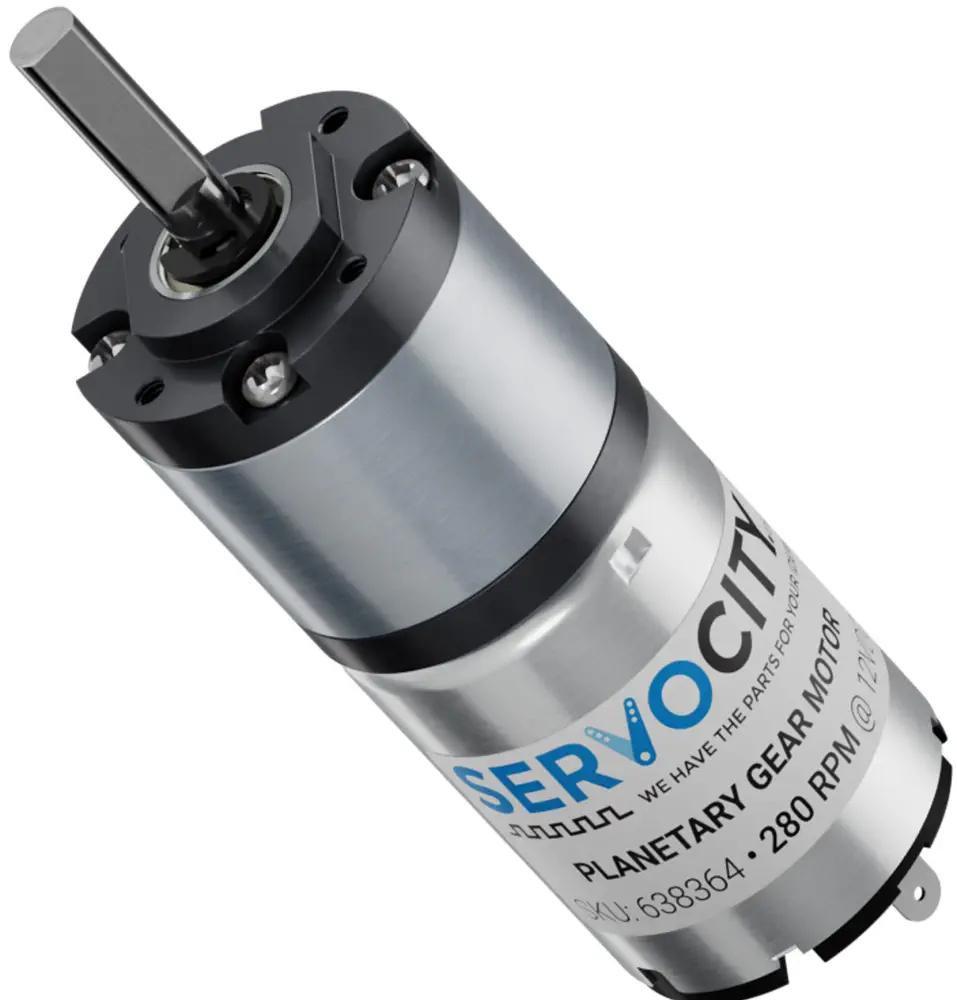 ServoCity 280 RPM Premium Planetary Gear Motor
