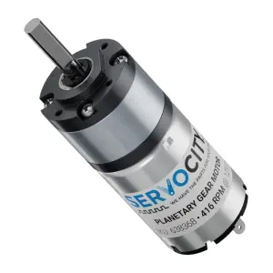 ServoCity Moteur Planétaire Premium 416 rpm