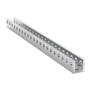 ServoCity Série 1101 U-Beam (21 Trous, Longueur 168mm)