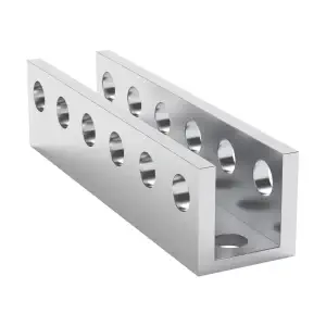ServoCity Série 1101 U-Beam (6 Trous, Longueur 48mm)
