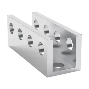 ServoCity Série 1101 U-Beam (4 Trous, Longueur 32mm)