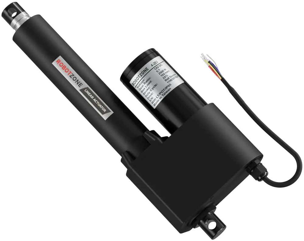 12V Super-Duty Linear Actuator 560lb Thrust 2.6/sec 4 Stroke