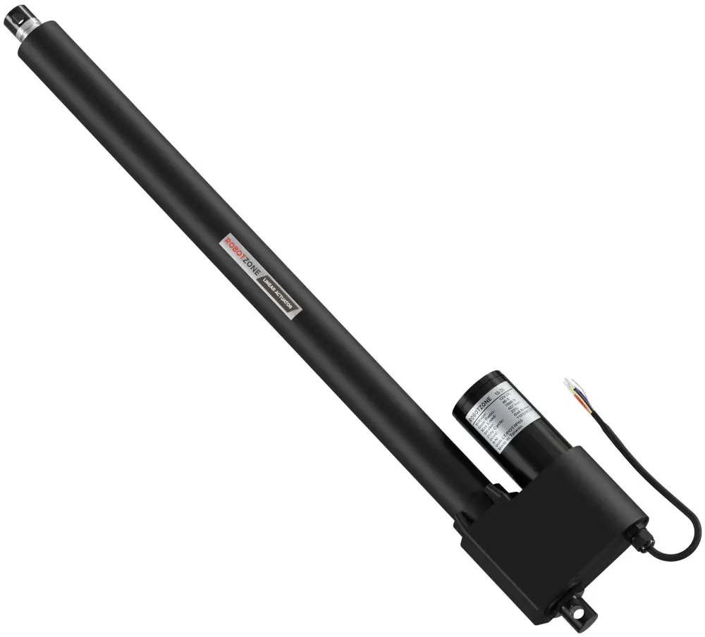 12V Super-Duty Linear Actuator 1570lb Thrust 0.3/sec 18 Stroke