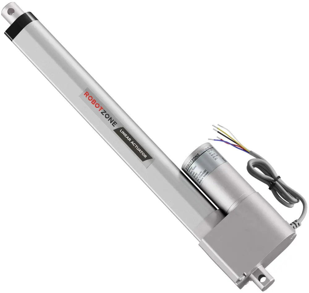 12V Heavy-Duty Linear Actuator 112lb Thrust 0.6/sec 10 Stroke