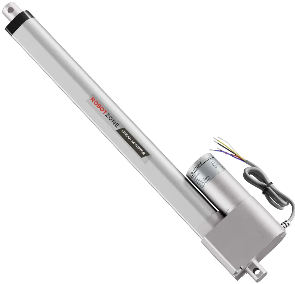 12V Heavy-Duty Linear Actuator 112lb Thrust 0.6/sec 12 Stroke - Parts