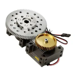 ServoCity Stingray-2 Boîtier de réduction pour Servo (30 rpm, 700 Oz-in de couple, Rotation continue)