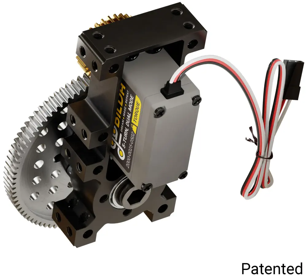 Stingray-3 サーボ ギアボックス 20 RPM 1050 オンスインチ トルク - 部品
