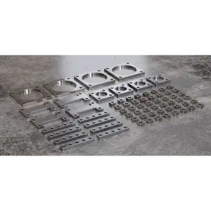 Ensemble de Plaques Filetées Série 2803 ServoCity