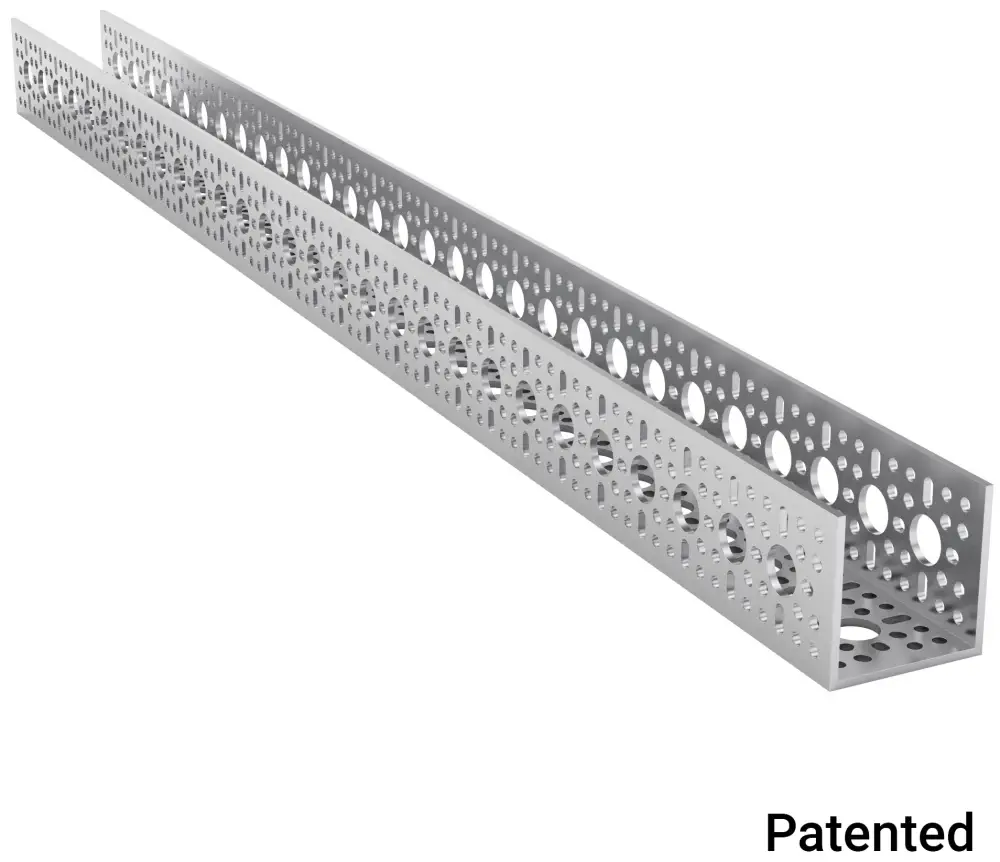 1120 Series U-Channel 29 Hole 720mm Length