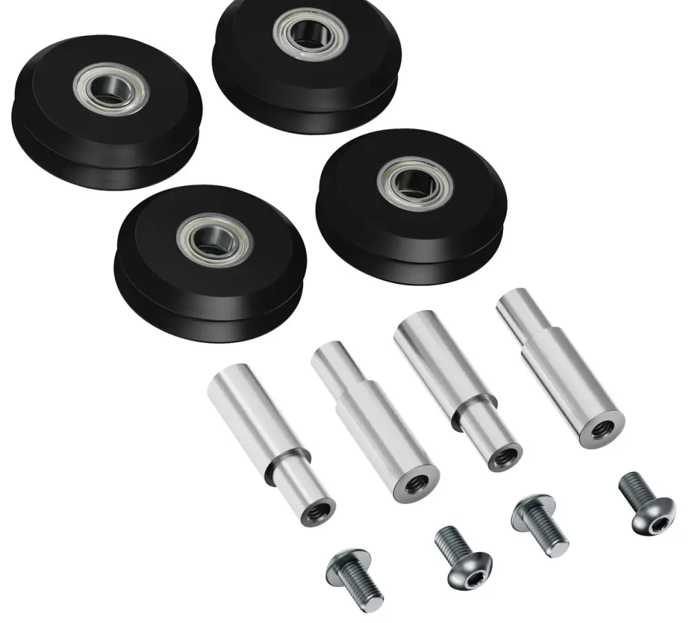 Kit de Soporte W-Wheel 24mm Altura Central - Partes