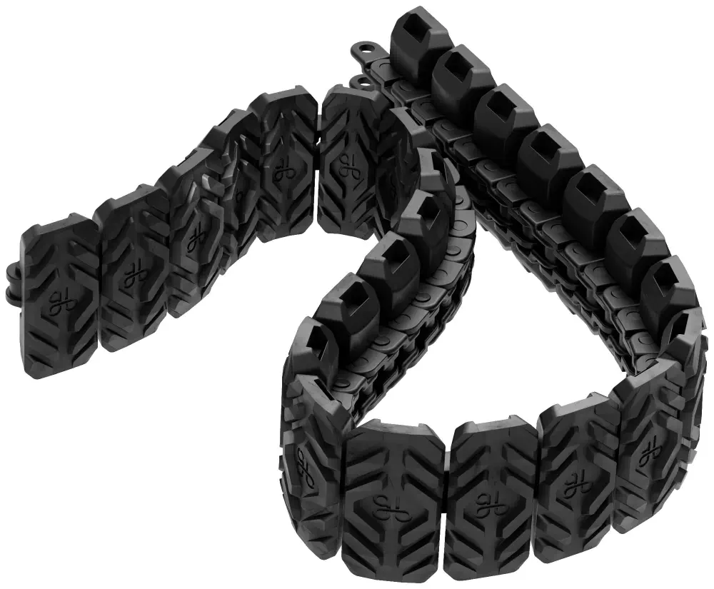 Tumbleweed Tank Track 800mm Lengte 50A Durometer Treads