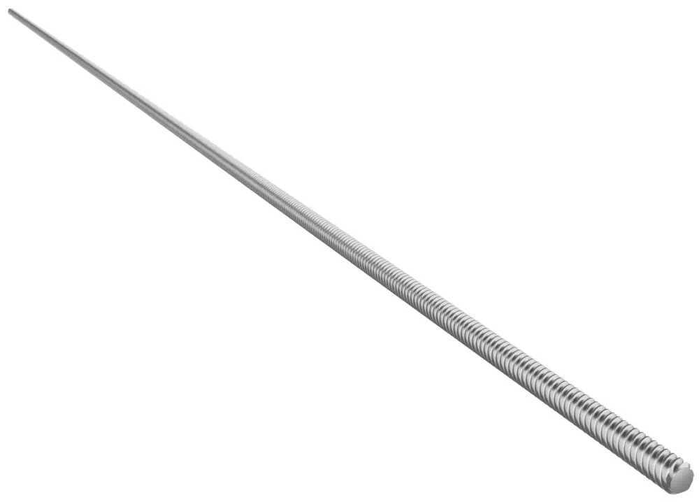 3501 シリーズ リードスクリュー 8mm リード 4 スタート 1250mm 長さ