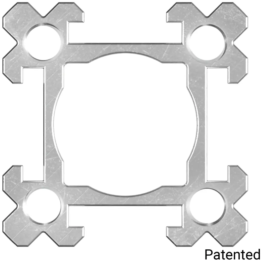 1109 Series goRAIL 1200mm Length Ortho View