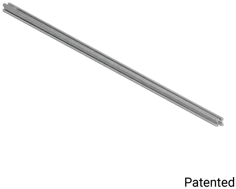 Open GoRAIL de la Serie 1118 de ServoCity 1200mm Longitud Patented