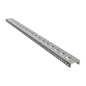 ServoCity Série 1143 Mini U-Channel Bas-Côté (17 trous, 432mm Longueur)