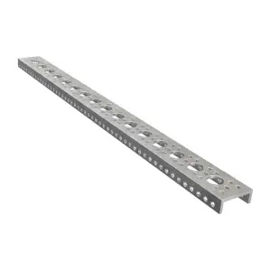 ServoCity Série 1143 Mini U-Channel Bas-Côté (16 Trous, Longueur 408mm)