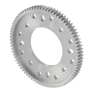 ServoCity Série 2302, MOD 0.8, Engrenage à Montage sur Moyeu (Alésage de 32mm, 80 Dents)