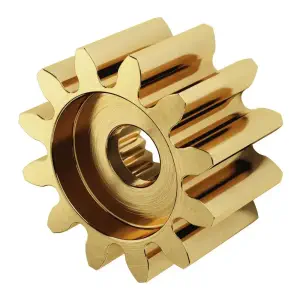 ServoCity 2305 Série Laiton, MOD 0.8, Engrenage Servo (24 Dents Cannelure, 12 Dents)