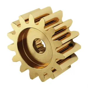 ServoCity Série 2305, Engrenage de Servo en Laiton, MOD 0.8 (Spline à 24 Dents, 15 Dents)